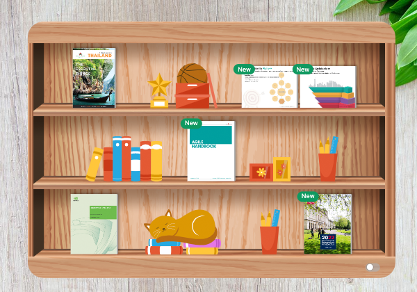 Flipbook Bookshelf