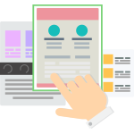 Create beautiful design step 1: Select a template