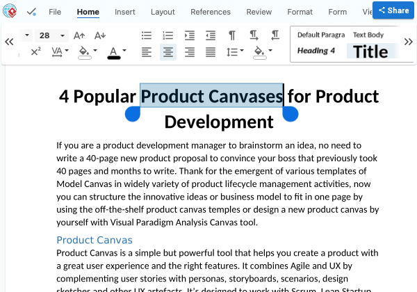 Document Editor